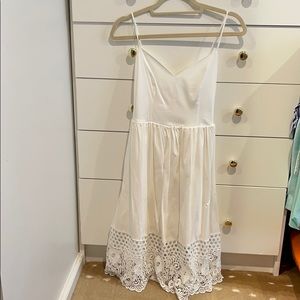 French Connection white dress